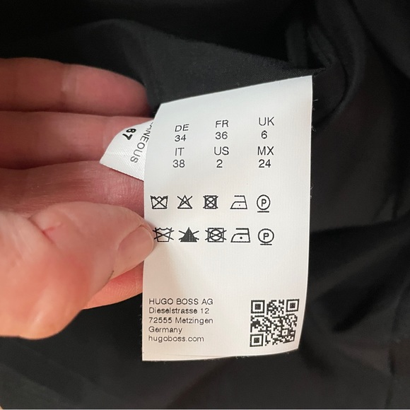 Hugo Boss Black Wool Blend Skirt - Picture 8 of 13